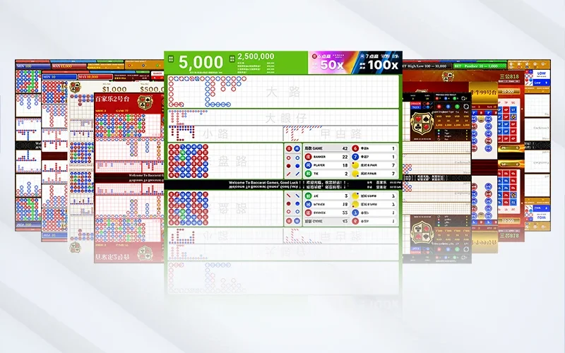 Digital RNG table games on PHCROWN