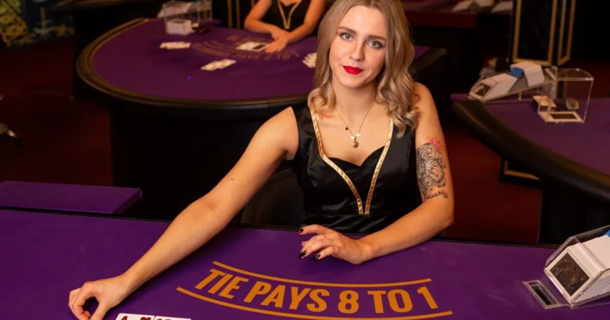 Live dealer baccarat on PHCROWN